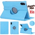 For HONOR Pad X8a 11.0inch (2024) Leather 360 Rotating Stand Smart Case Cover