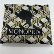 monoprix grocery shopping tote bag reusable france paris Eiffel Tower