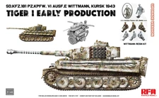 1/35 Rye Field Models Wittmann Kursk 1943 Tiger I Early Production Upgrade #5140