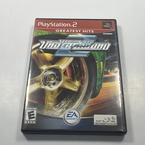 Need For Speed Underground 2 Greatest Hits Sony PlayStation 2 PS2 CIB Mint Disc
