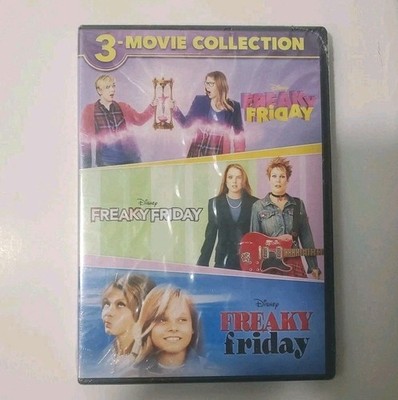 Disney Freaky Friday Triple Feature DVD New Sealed 