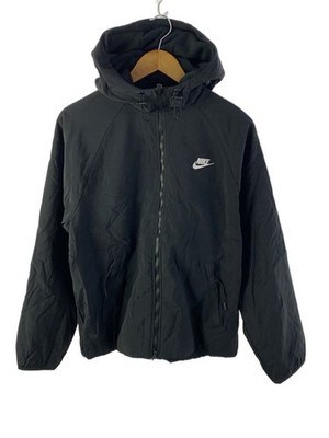 NIKE NSW WR Hooded Woven JKT M Nylon BLK FB8619 010