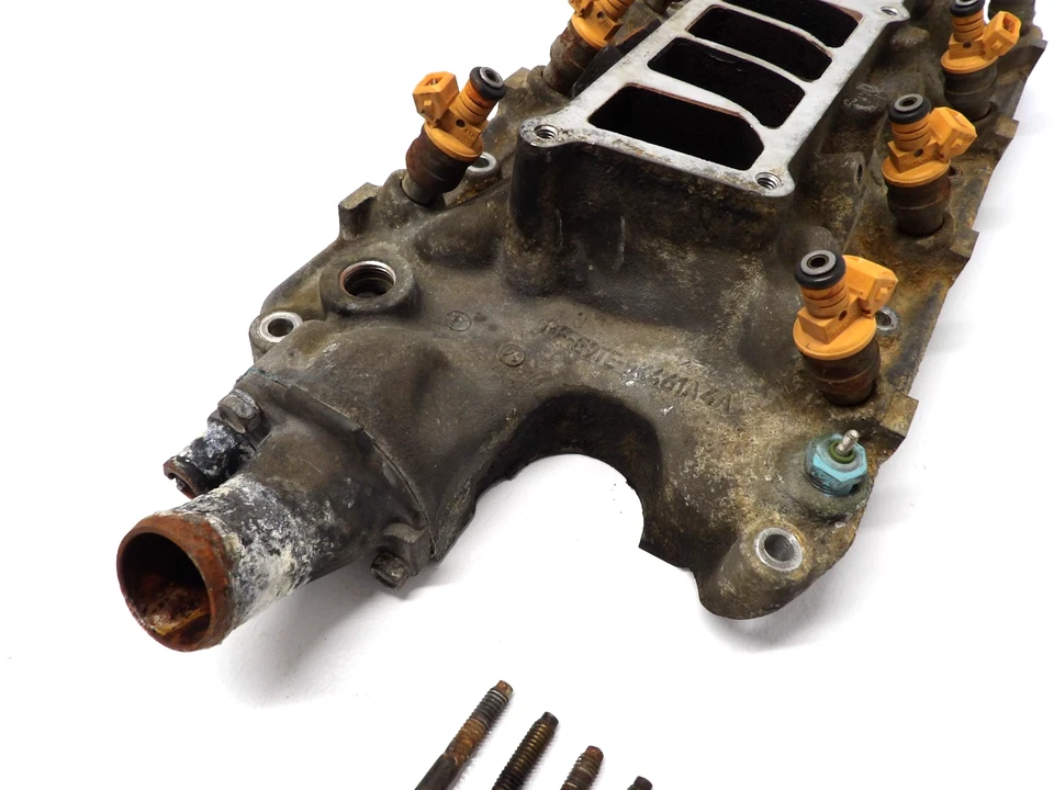 87-96 Ford F150 5.0 302 V8 Lower Fuel Injector Intake Manifold RF-E9TE-9K461A4A - Image 3 of 4