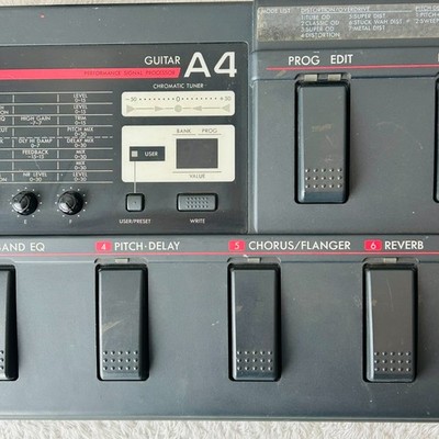 KORG マルチエフェクター A4 GTR Korg A4 GTR Guitar Performance Signal Processor Guitar Pedal | eBay