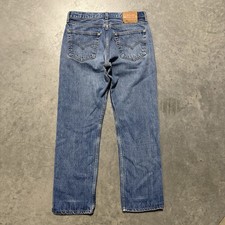 Vintage 90s Levi  s 501xx Denim Jeans Button Fly Made In USA 31x30 Medium Wash