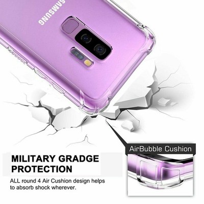 Für Samsung S Serie S24 S23 S22 Transparent Stoßfest Gel Builder Hülle