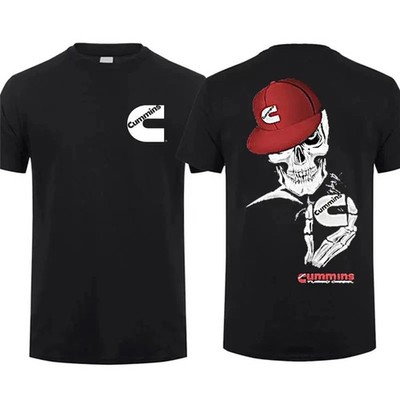 Cummins Diesel Skull T Shirt Truck Mechanic Graphic Tee