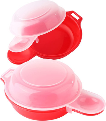 Sets Mikrowellen-Eierkocher, 1-Minuten-Schnell-Ei-Hamburger-Omelett-Maker, Küche