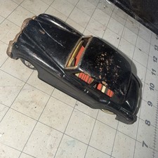 Vintage 1950's Rolls Royce Friction Powered Tin Car Made In Japan