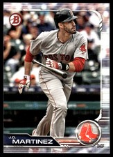 J.D. Martinez 2019 Bowman #35 Boston Red Sox MLB READ FREE SHIPPING AutographDen