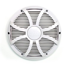 Wet Sounds REVO 10 SW-W GRILL White SW Closed Style Grill REVO 10" Marine Sub