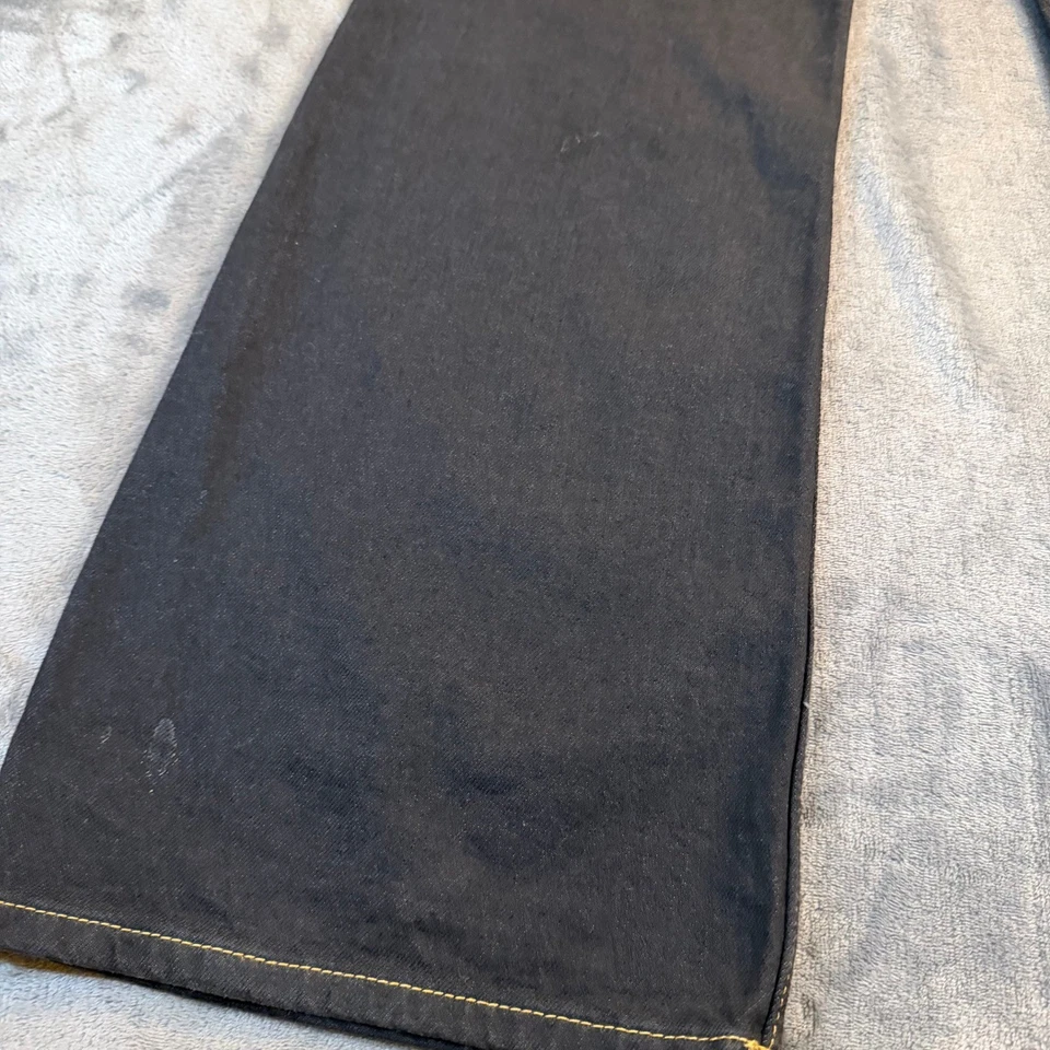 BDG Urban Outfitters 90s Bootcut Jeans Black Dark Wash Stretch Mens 32x33" - Image 4 of 4