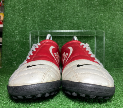 OG 2004 8.5 US Nike Air Zoom Total 90 III TF IC Red White Leather