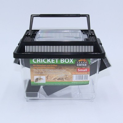 Cricket Box Small Heimchen Grillen Hälterbox Futterinsekten Reptilien Futterbox