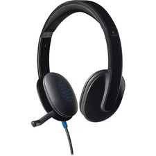 Logitech 981-000510 H540 USB Headset with Noise-Cancelling Mic - Stereo