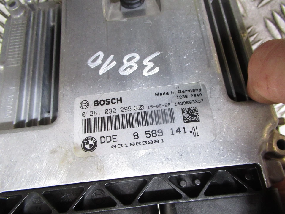 2015 BMW 5 520D SE F10 2.0 DIESEL 8 SPEED AUTO MK6 ENGINE ECU REF3810 - Image 2 of 4