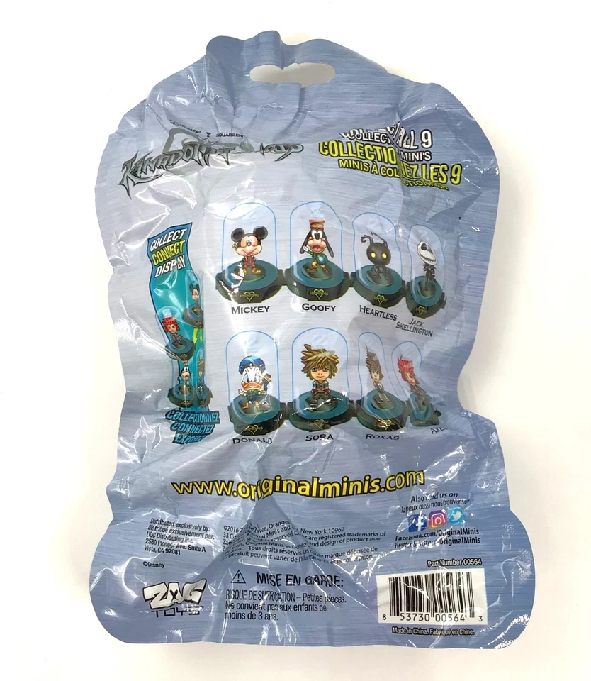 Mini figuras Domez Disney Kingdom Hearts serie 1 x1 bolsa ciega misteriosa Foto 2 de 3