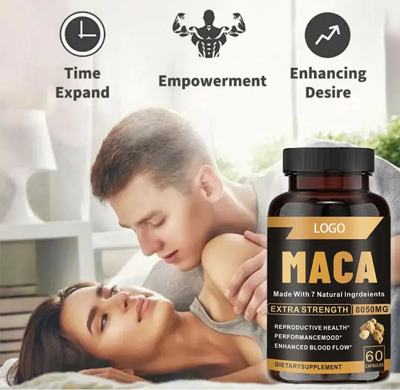 Maca 8050 mg puissant complexe 7 en 1 pour la libido 120 gélules - 4