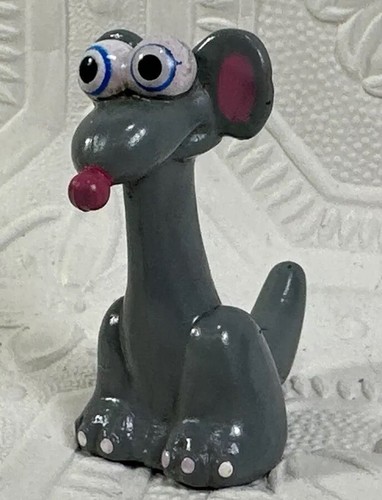 1987 Lloyd Gilbert Alpha Critters Alfabeto Juguete PVC Figura Letra L Ratón De Colección - Imagen 6 de 12