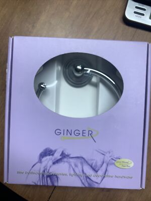 Ginger Chelsea Towel Ring Polished Chrome- 1121-26 Brand New
