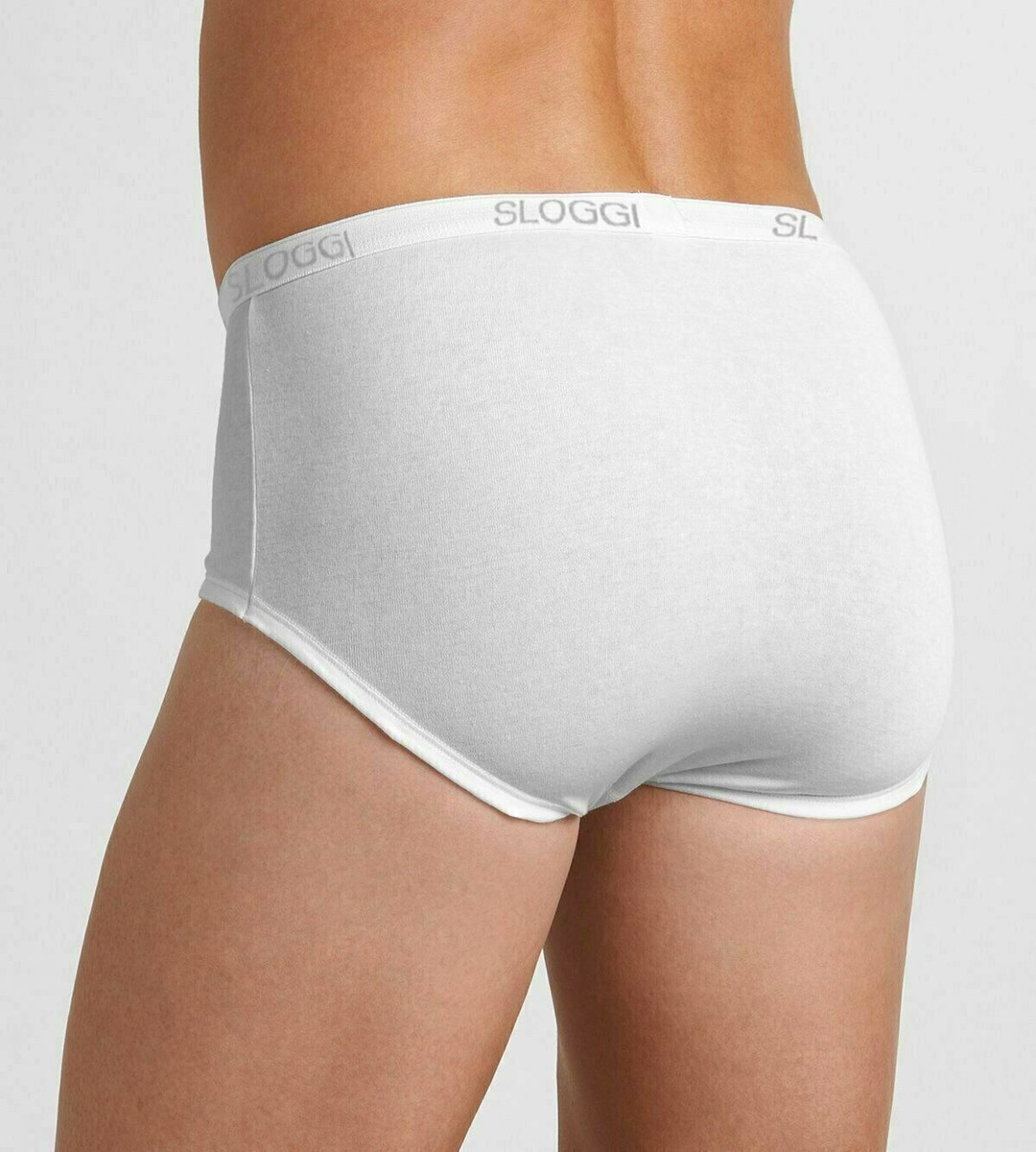 slip uomo SLOGGI Basic Men Maxi, mutande cotone vita alta e
