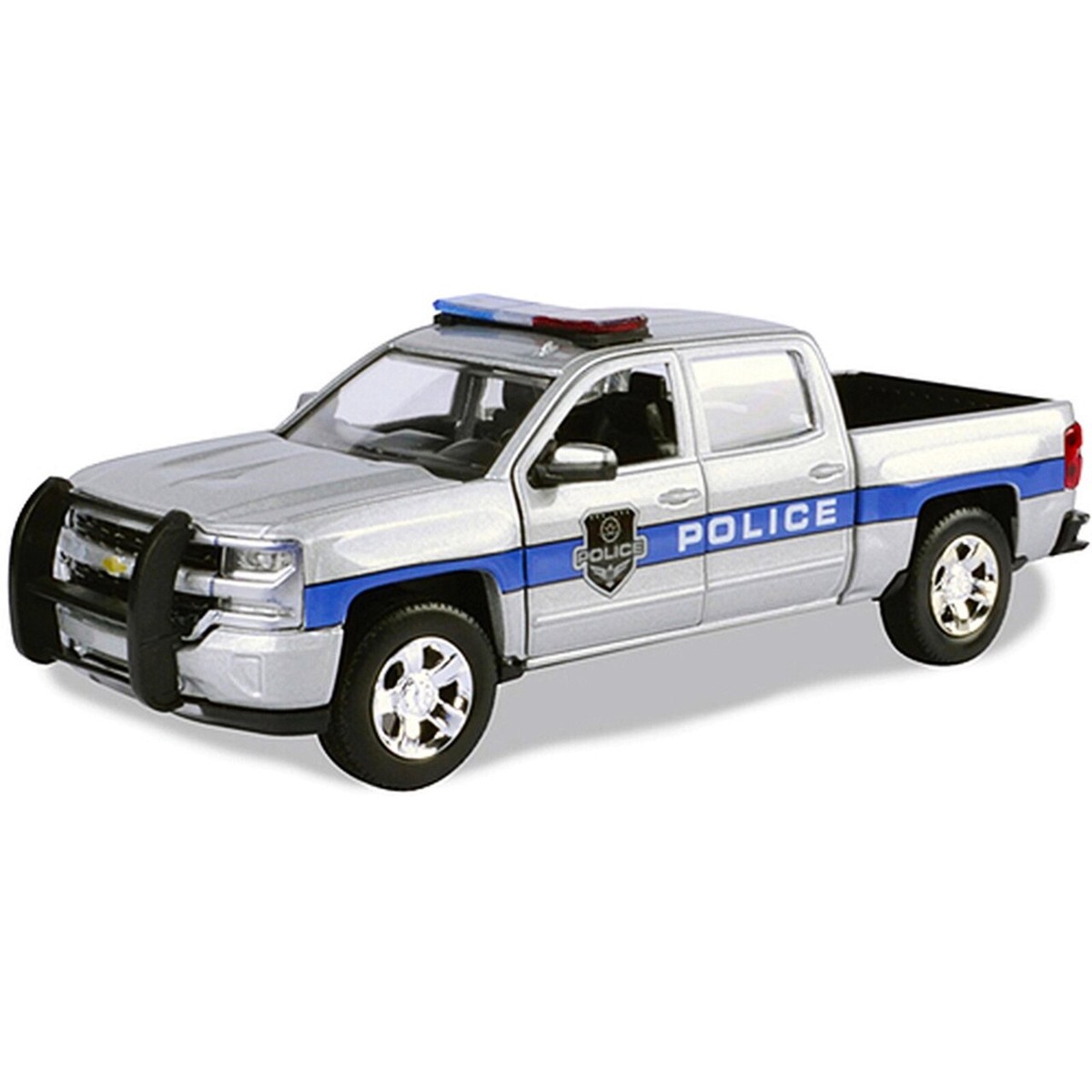 2017 Chevrolet Silverado 1500 Z71 Crew Cab Police 1:24 Model