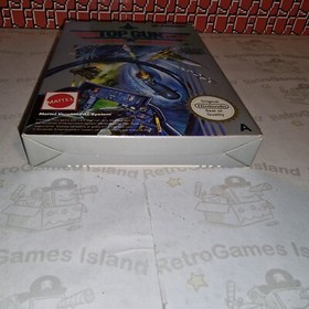 TOP GUN THE SECOND MISSION NINTENDO NES PAL A ITALIANA MATTEL CIB