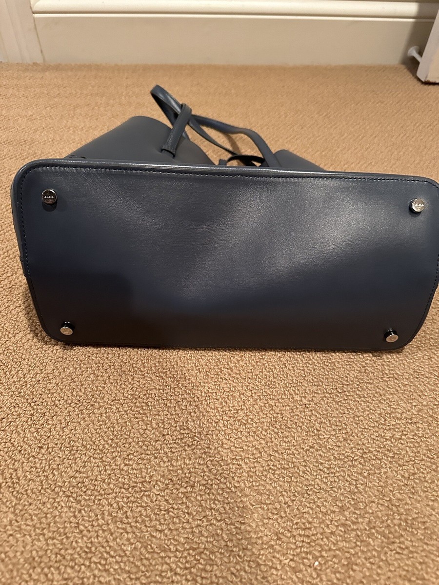 Alaia Cabas PM Laser Cut Tote. Blue Russe New With Tags | eBay Alaia Cabas PM Laser Cut Tote. Blue Russe New With Tags | eBay