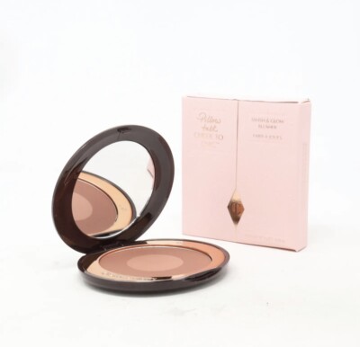 Charlotte Tilbury Pillow Talk Cheek To Chic Blush 0.28oz Pillow Talk Intense