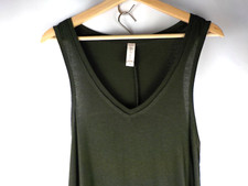 Altar'd State Dark Green Maxi Tank Dress Size M