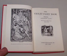 The Violet Fairy Book ~ Andrew Lang 1966(?) HC Dover / + R. Doyle Catalog '83