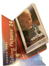 Sharper Image Talking Pictures 24 Album for 24 Photos  24 Messages GC602 Red