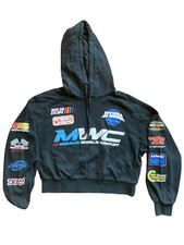 Misano World Circuit Marco Simoncelli Felpa con cappuccio crop -top Hodies tg M