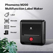 Phomemo M200 Portable Thermal Label Printer Paper Maker Bluetooth Label Maker