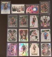 2020-21 Hoops Jordan Nwora Auto RC Lot of 16 Milwaukee Bucks