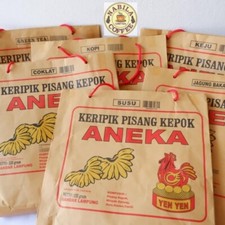 Banana chips original Lampung indonesia 225 gram free shiping