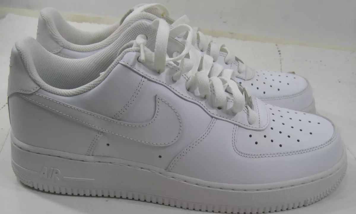  Nike 315122-111 Men AIR Force 1 07 White/White