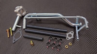 TOYOTA AE86 Trueno Levin Water Bypass Pipe with Hose Band Gaskets 4AG JDM