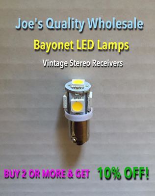 MODEL 240, MODEL 26, MODEL 18, MODEL 28 LED LAMP KIT- Marantz / COLOR CHOICE !!