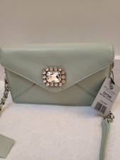 Nwt Brighton My Flat In London Cool Mint Antoinette Pouch Chain Shoulder Bag
