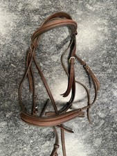 Edgewood Plain Raised Hunter Bridle - Oversize