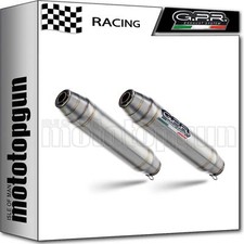 scarico racing acciaio gpr deeptone per aprilia shiver 750 gt 2015 15 2016 16