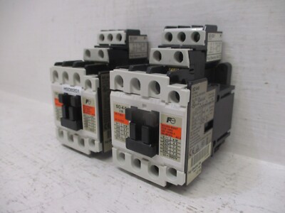 LOT of 2 Fuji Electric SC-4-0 Motor Contactor 25 Amp 7.5-HP SZ-CD1 220V Coil 25A