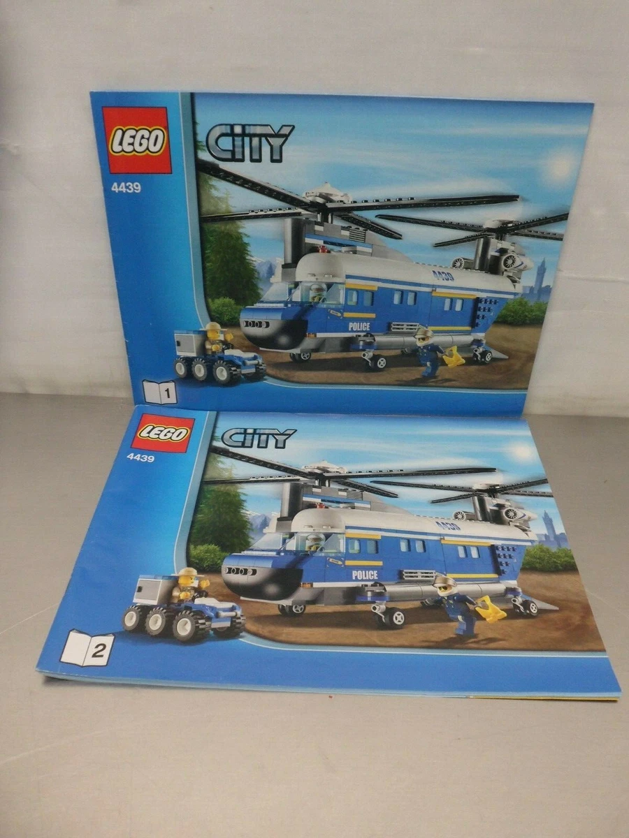 Lego City Heavy Duty Helicopter 4439 Instruction Only eBay