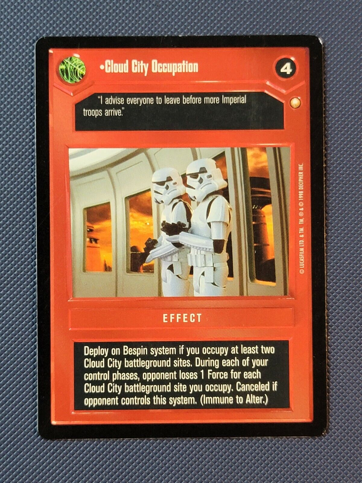 Star Wars CCG 【En】 Basic card Dark Overload C2