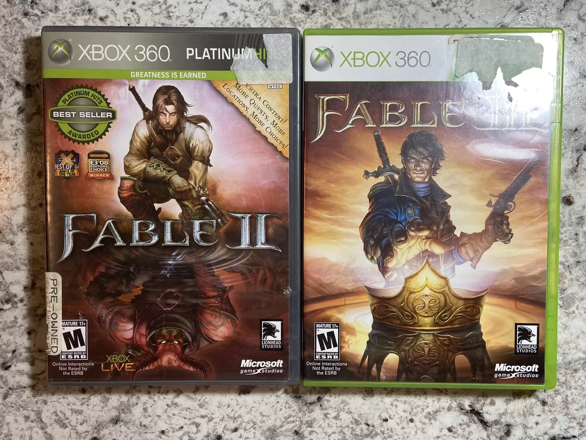 Fable II for Xbox360, Xbox One