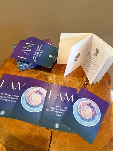 Tarjetas de afirmación positiva SOY con guía - Ley de atracción - Imagen 10 de 12
