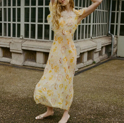 doen silk dress Veda Dress - Elderberry