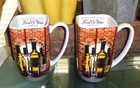 2 Disney Epcot International Food & Wine Festival 3D Coffee Mug Cup Wine Bottles