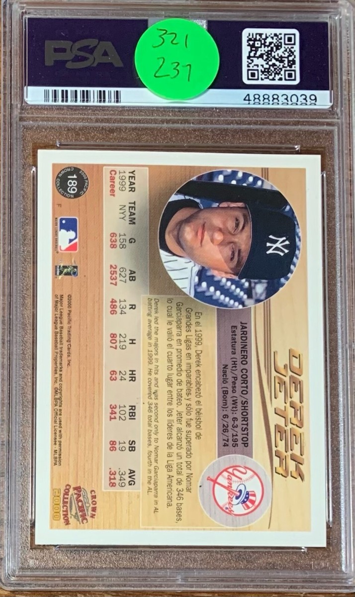 ま*ん様 Derek Jeter 直筆サイン入り 2000年ワールドシリーズボー